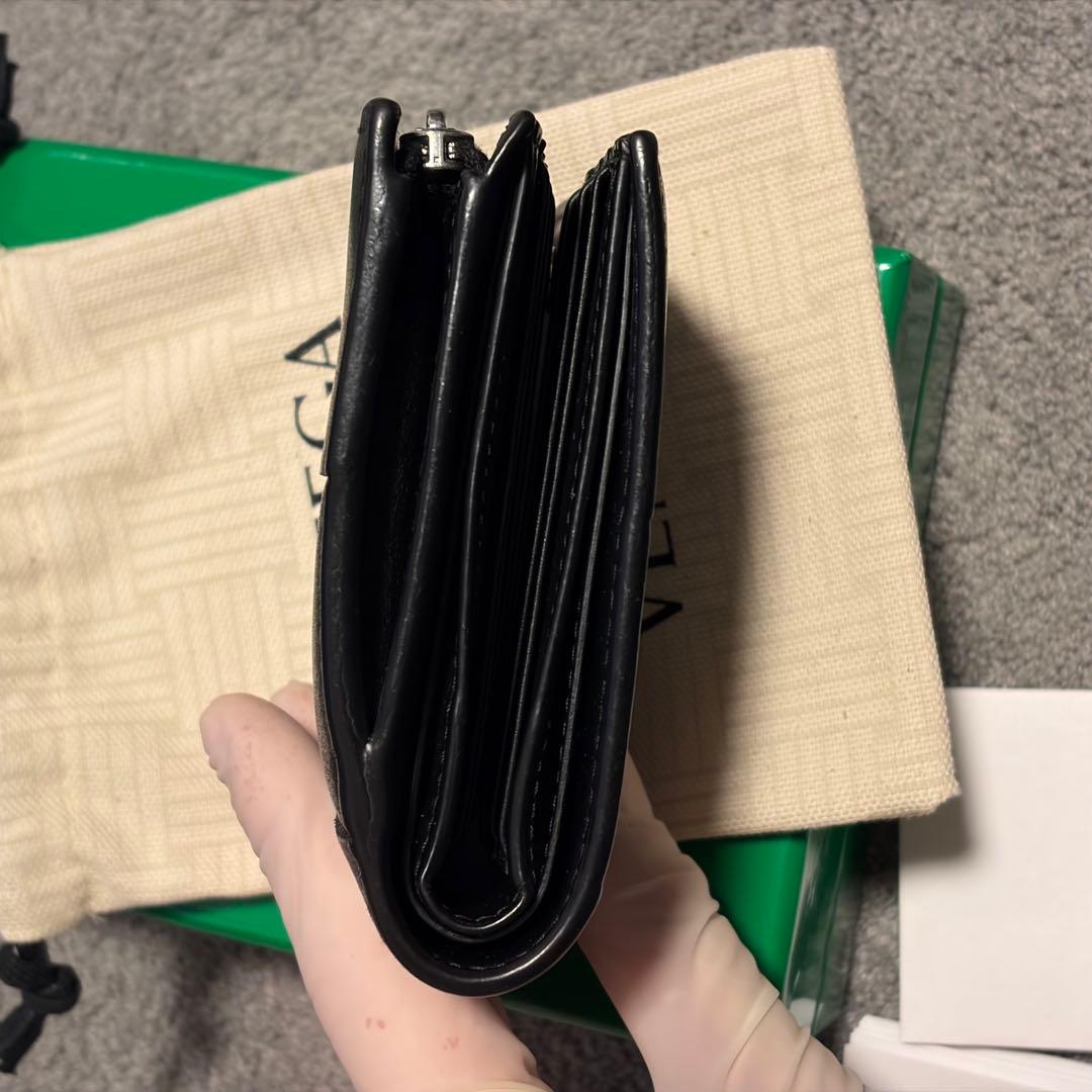 ボッテガ ヴェネタ　bottega veneta カセット 二つ折りウォレット