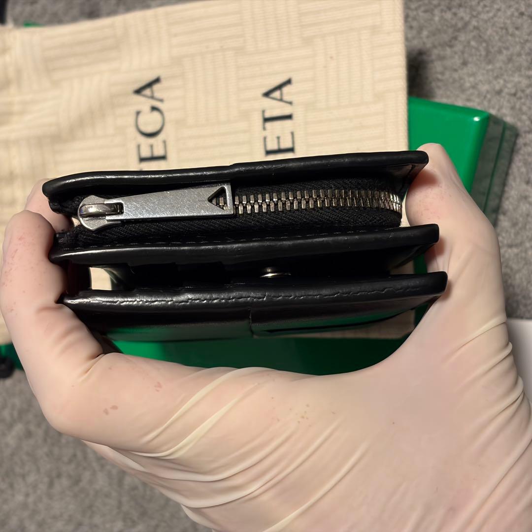 ボッテガ ヴェネタ　bottega veneta カセット 二つ折りウォレット