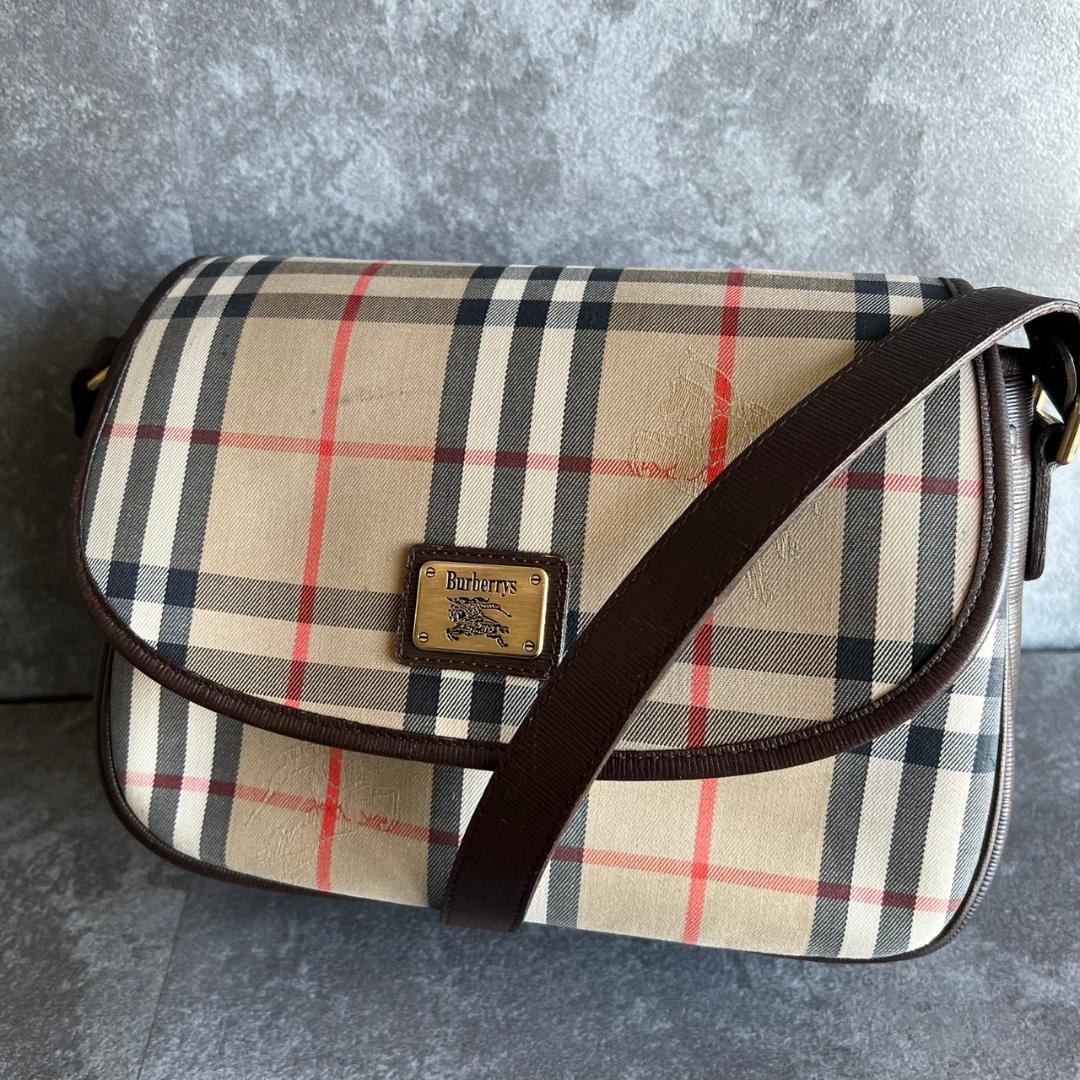 ⭐️Burberrys⭐️バーバリー ノバチェック ショルダーバッグ フラップ