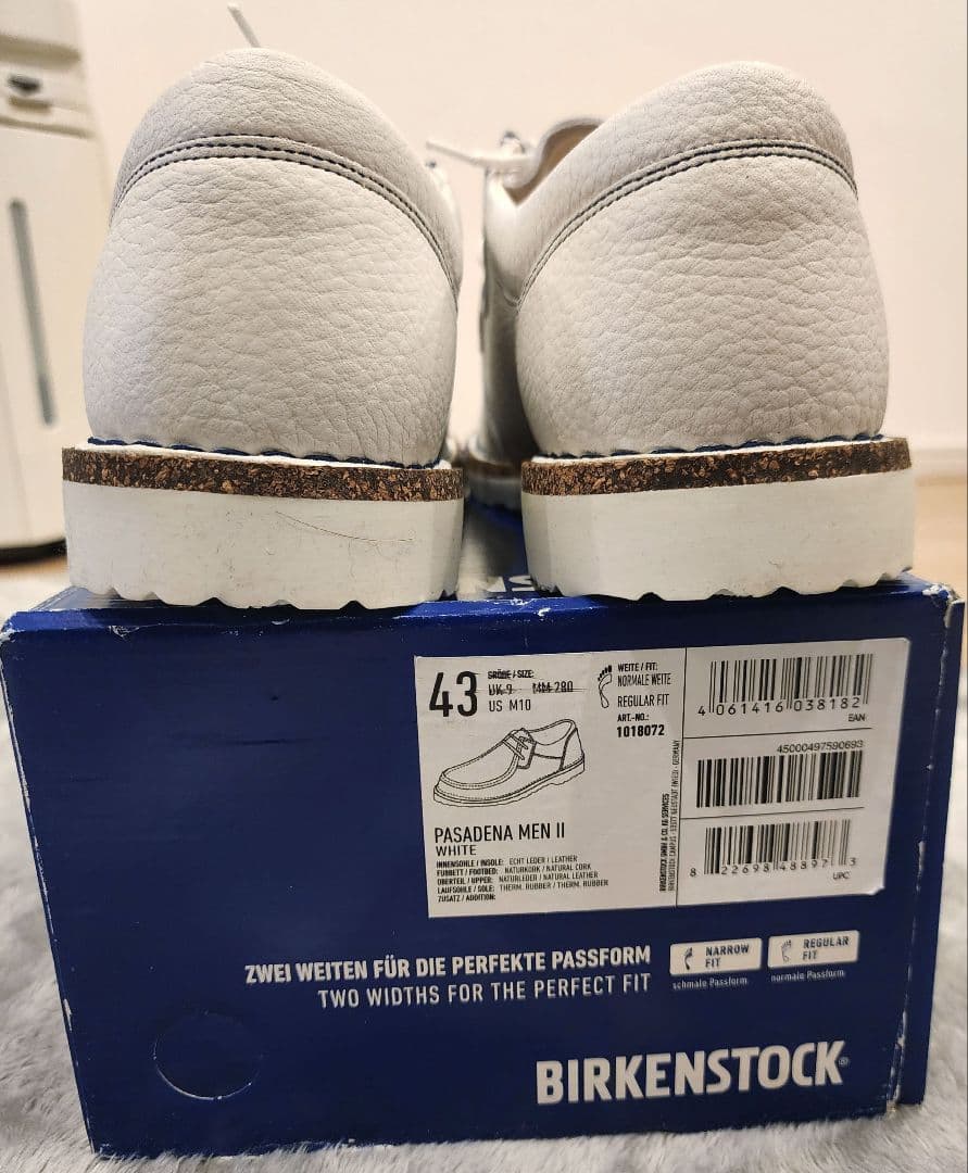 ⭐レア⭐未使用⭐ビルケンシュトック パサデナ 白43 BIRKENSTOCK