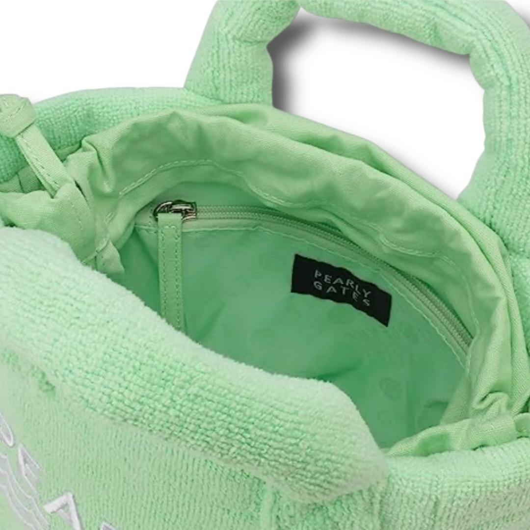 パーリーゲイツ 定価2.4万 パイル カートバッグ ロゴ刺繍 トート 140