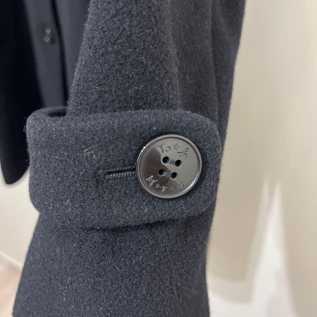 To b. by agnes b. ニューピミリココート ブラック 黒 38 M