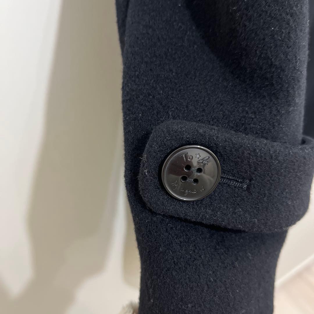 To b. by agnes b. ニューピミリココート ブラック 黒 38 M