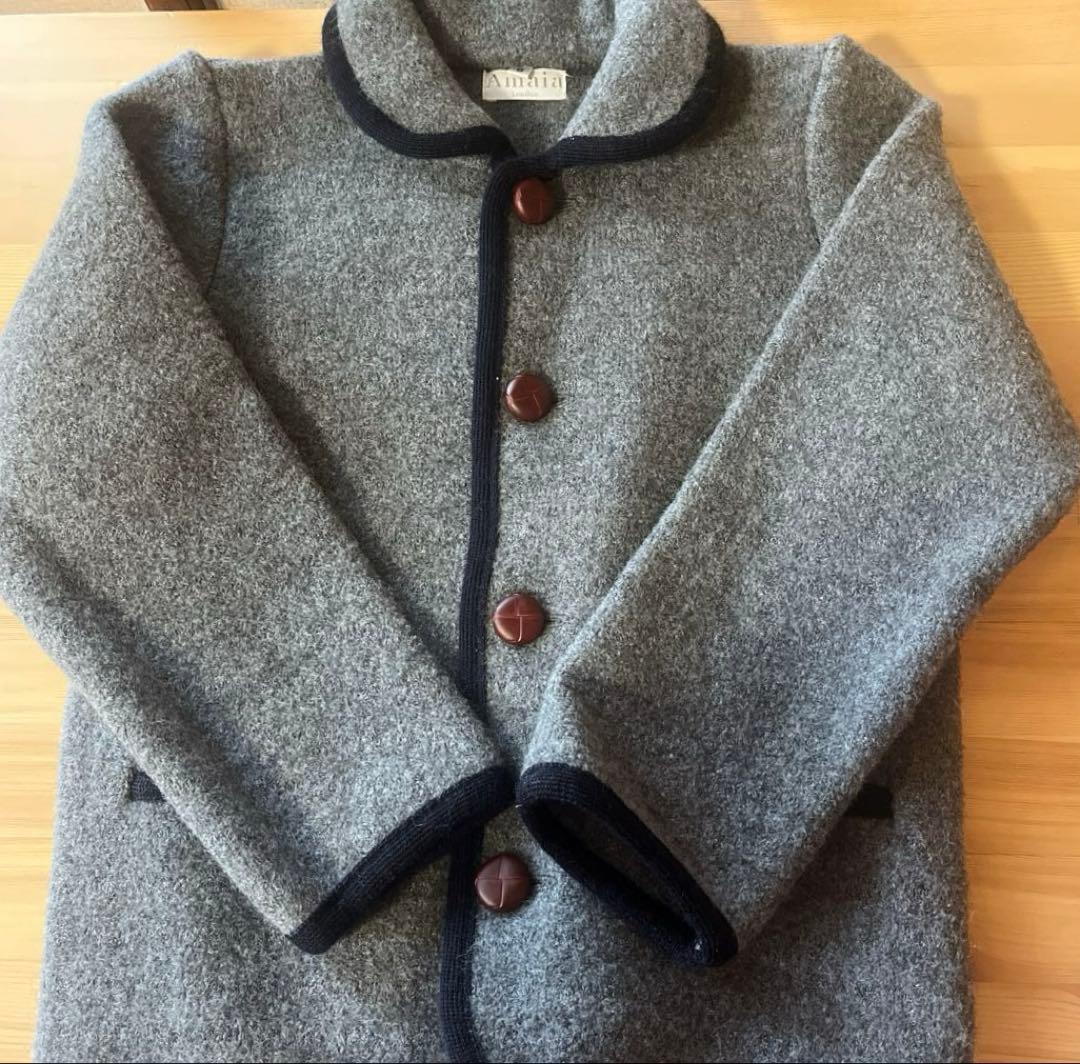 【美品】アマイアキッズ ウールジャケット