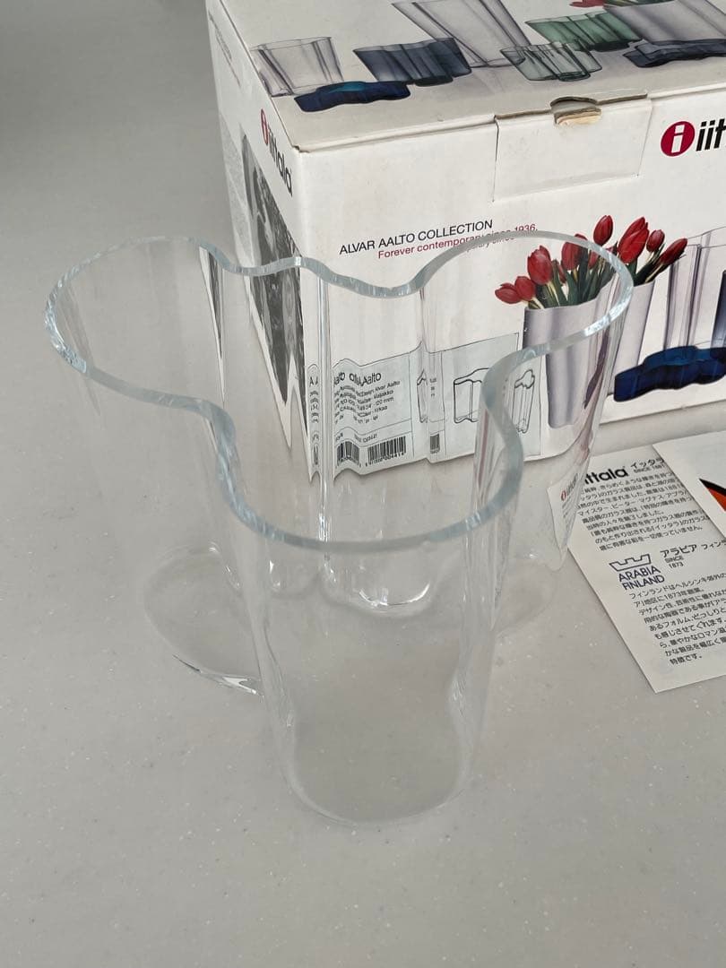 イッタラ アアルトべース120 美品お箱あり