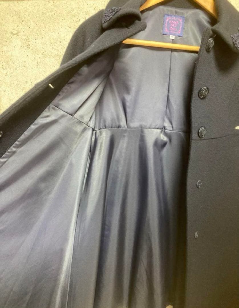 アナスイミニ　コート　ウールコートエーラインコート130cm