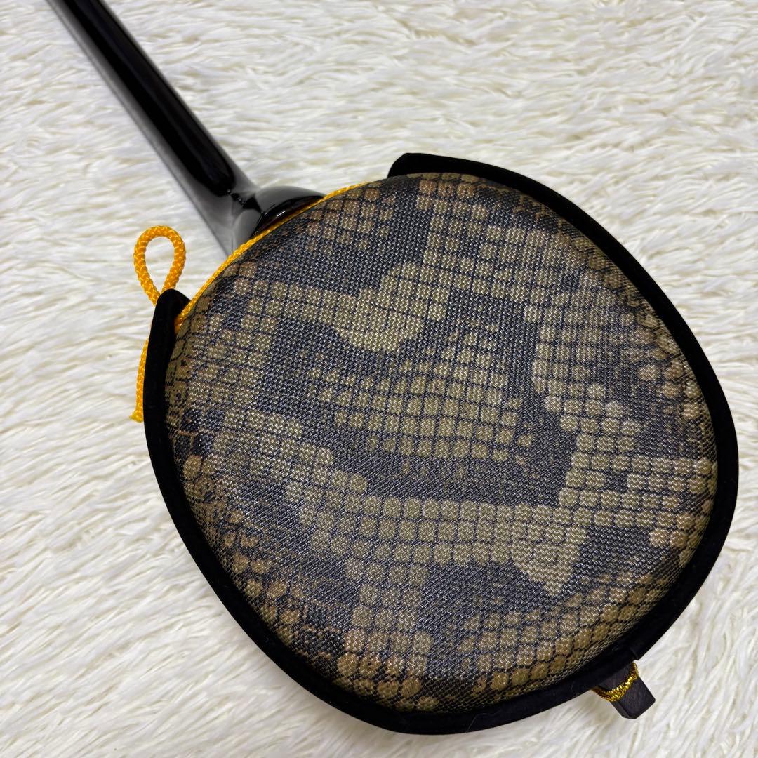 美品　沖縄三線 蛇皮　合皮　工四合 初心者 入門者 ソフトケース付　付属品多数