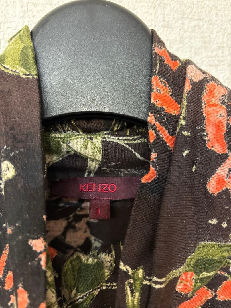 KENZO ケンゾー　ハイネック　ストレッチ　長袖　トップス