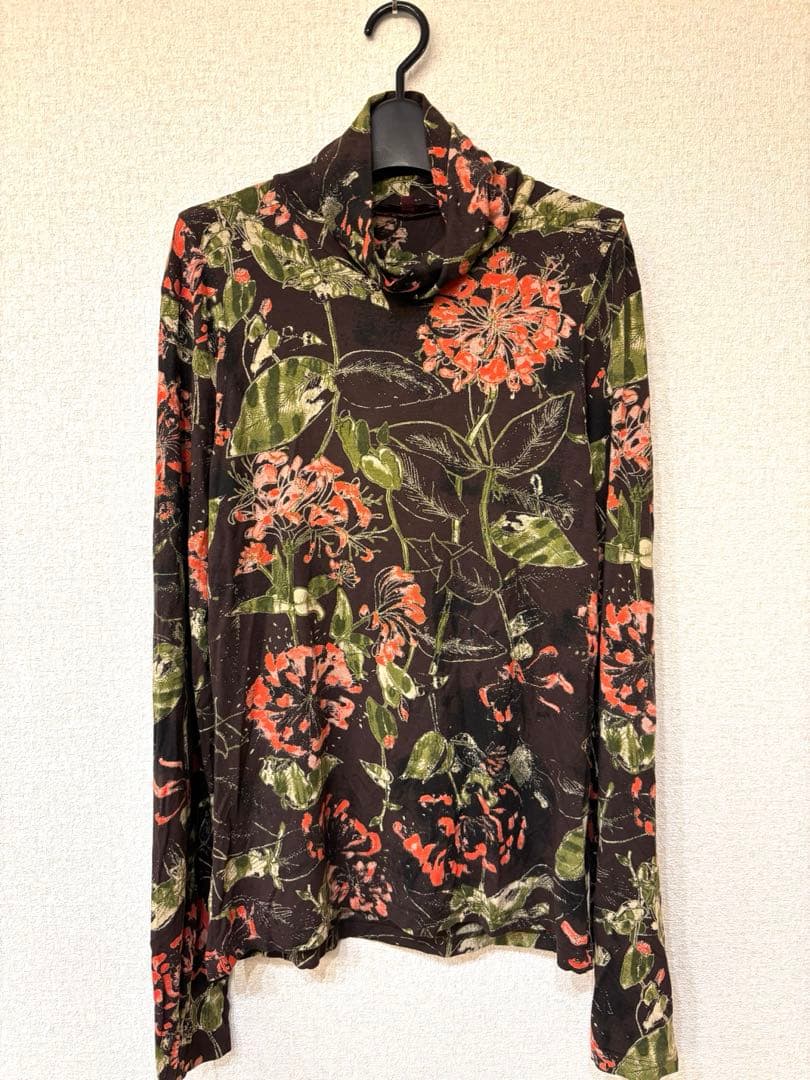 KENZO ケンゾー　ハイネック　ストレッチ　長袖　トップス