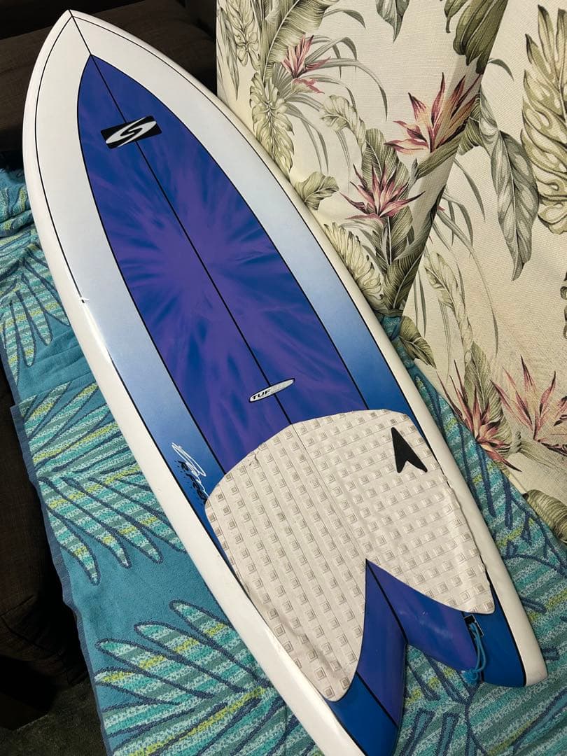 【美品】SOUL FISH サーフボード ツインフィッシュ 5'8ft