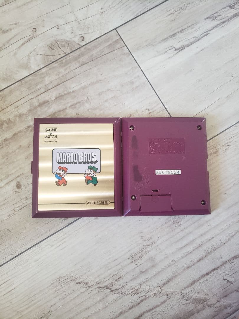 マリオブラザース　ゲームウォッチ
