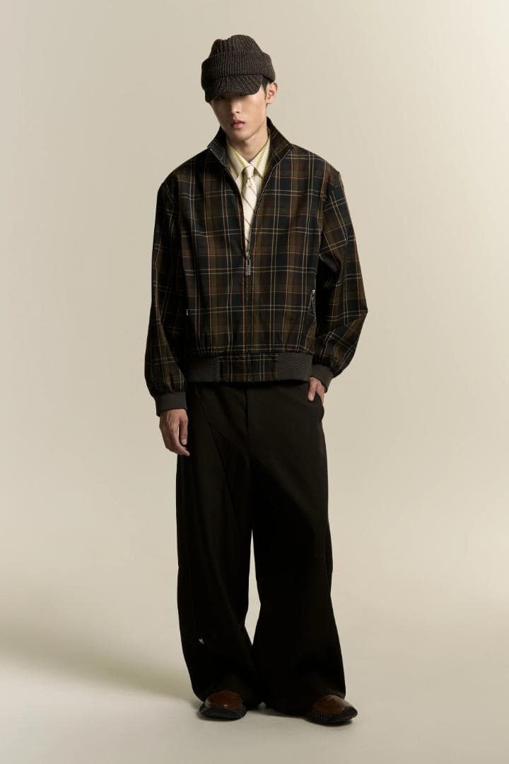 帽子 NAMESAKE Dave Knitted Fedora Brown