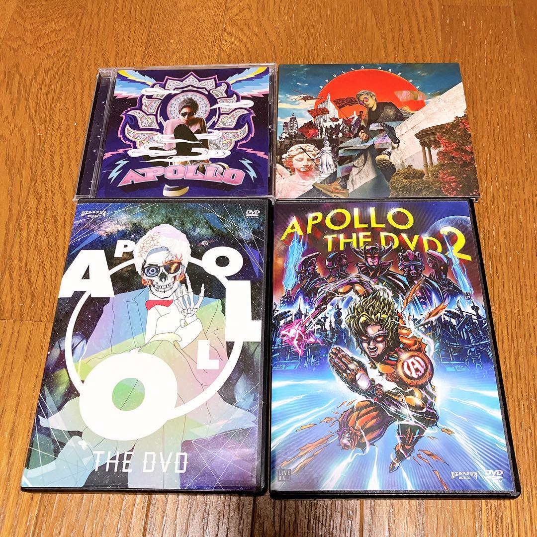 APOLLO CD DVD 4枚セット　レゲエ　ジャパレゲ