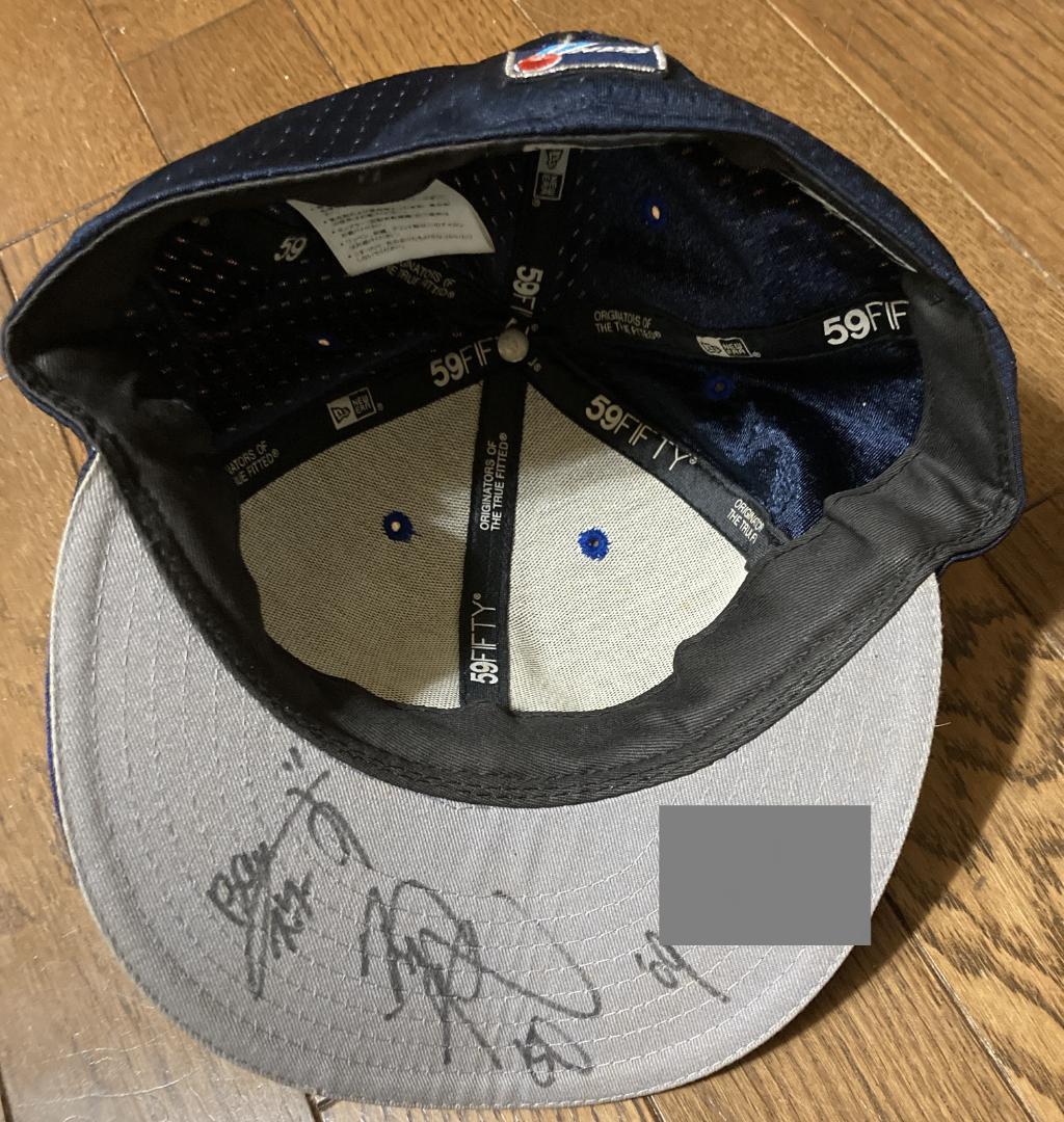 下園辰哉 実使用バット 実使用キャップ セット