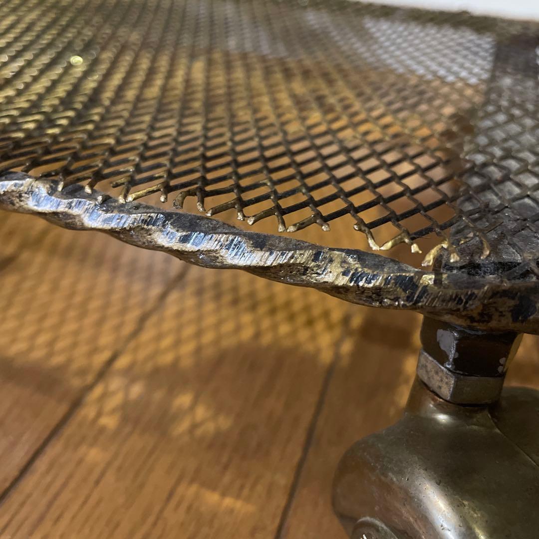 RENAISSANCE サイドテーブル ゴールド 薔薇 棚付き コーヒーテーブル