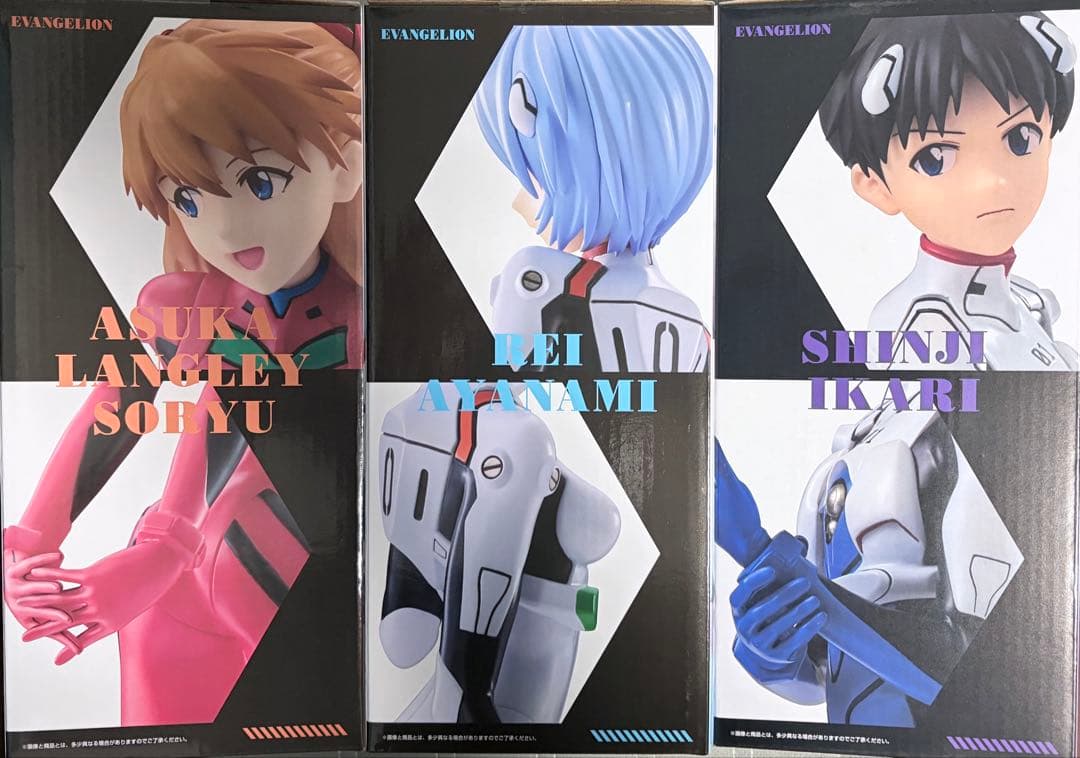 エヴァンゲリオン30th Anniversary A.B.C.D賞4体セット