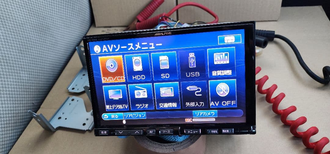 30系プリウス専用 アルパイン VIE-X088 8型金具付