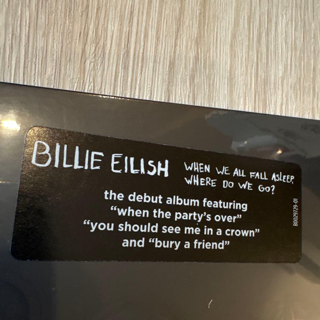 洋楽 Billie Eilish - When We All Fall Asleep