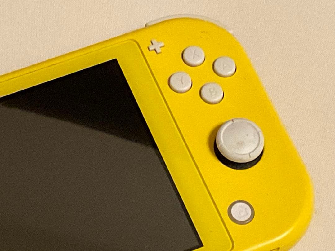 Nintendo Switch Lite イエロー　動作品　本体　充電器付き