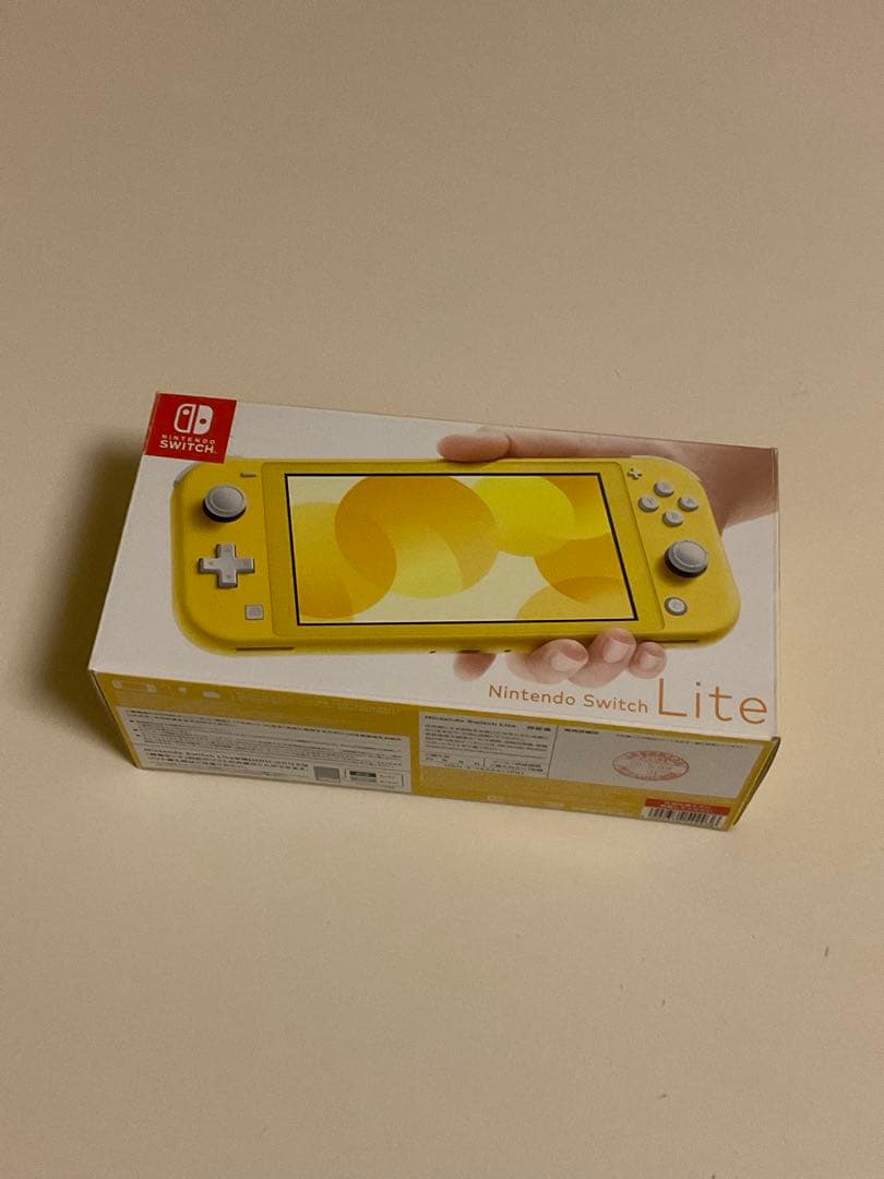 Nintendo Switch Lite イエロー　動作品　本体　充電器付き