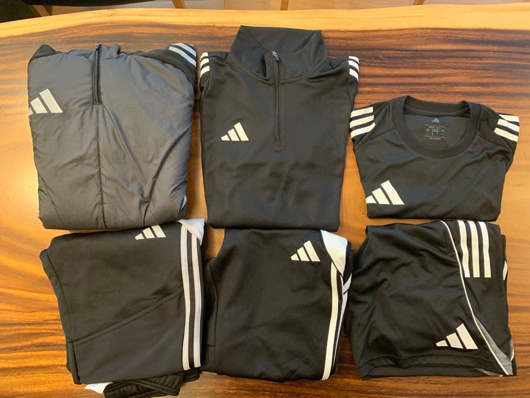 【まとめ】adidas サッカー 6点セット (ずべてLサイズ）