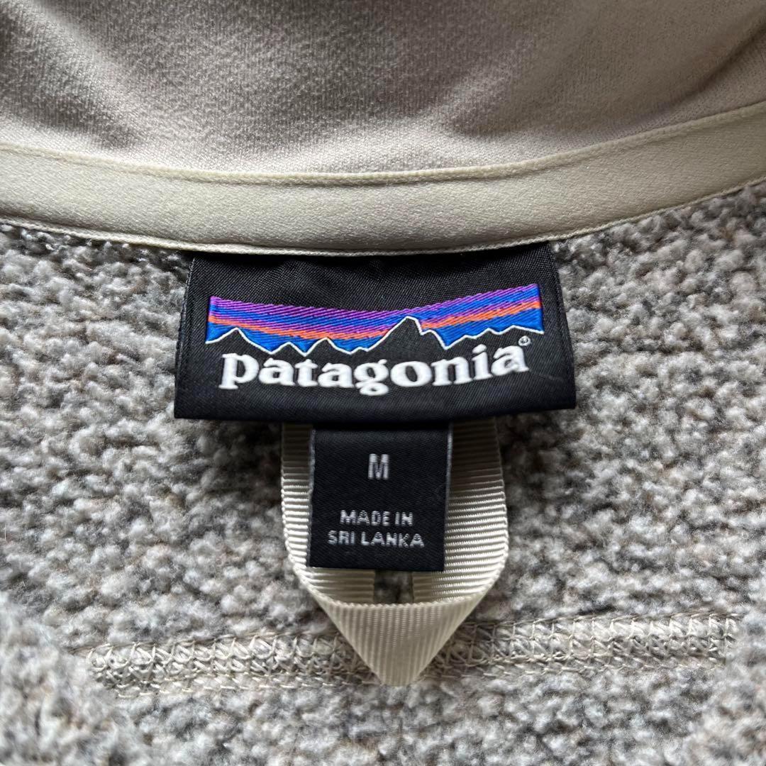 パタゴニア　ジップアップ　ベターセーター　ベスト　Mサイズ　杢グレー　古着