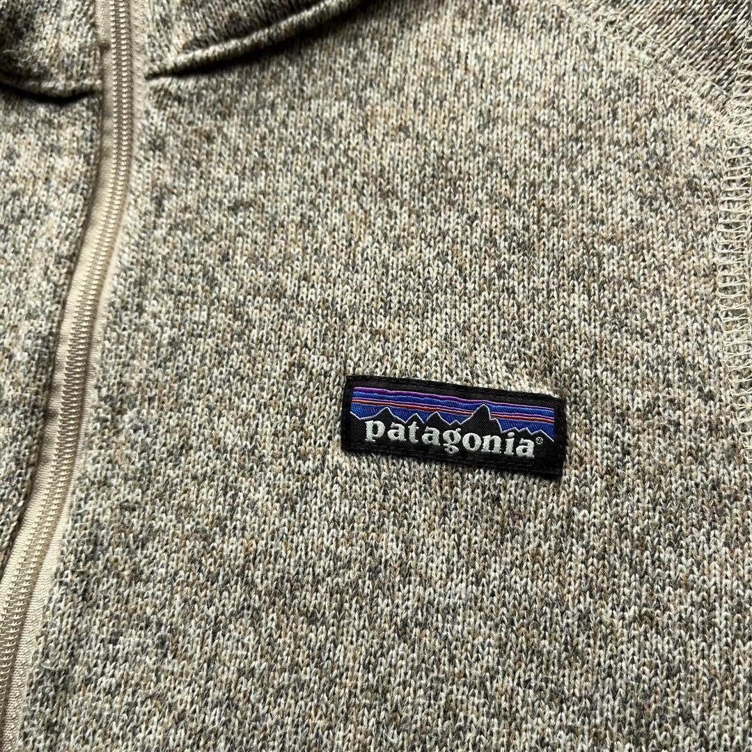 パタゴニア　ジップアップ　ベターセーター　ベスト　Mサイズ　杢グレー　古着
