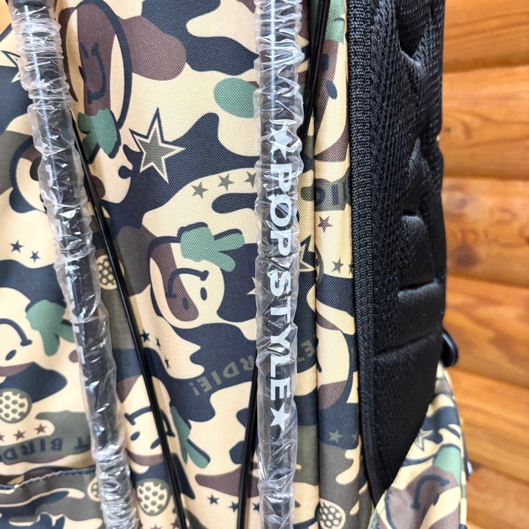 WINWIN STYLE GET BIRDIE! CAMO スタンドバッグ