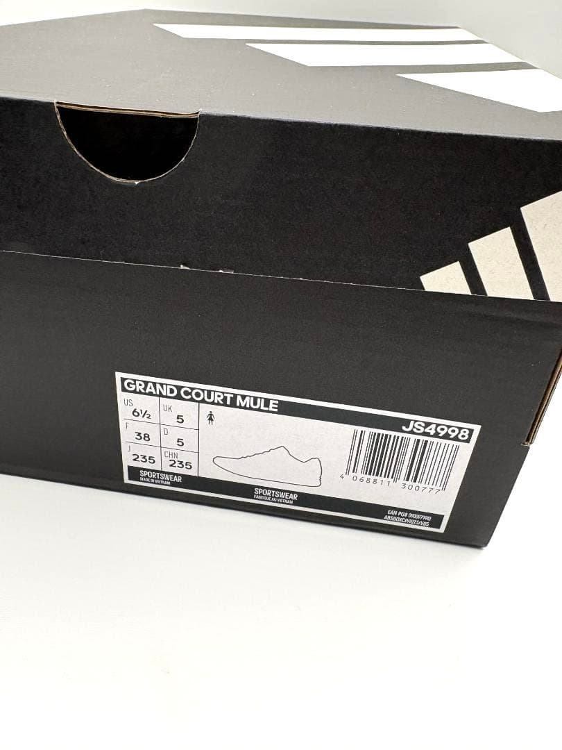 日本未発売 アディダス グランドコート ミュール サンド　23.5cm