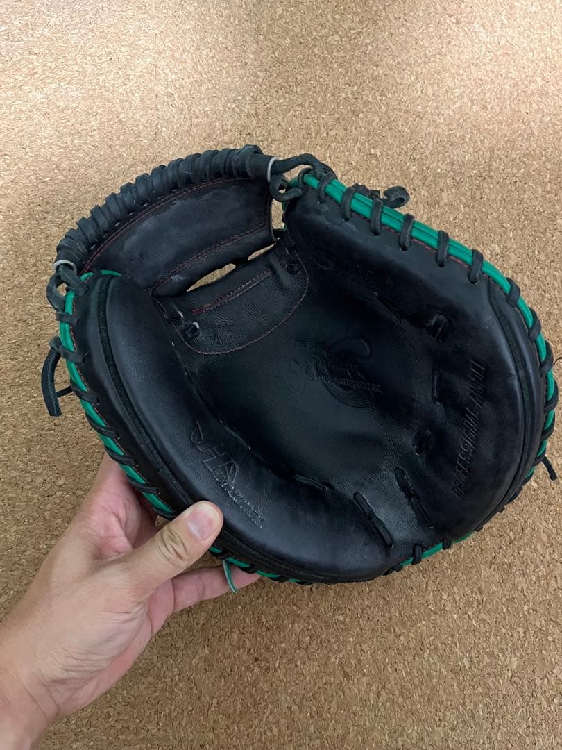 【週末限定SALE】甲斐モデル　キャッチャーミット　軟式用