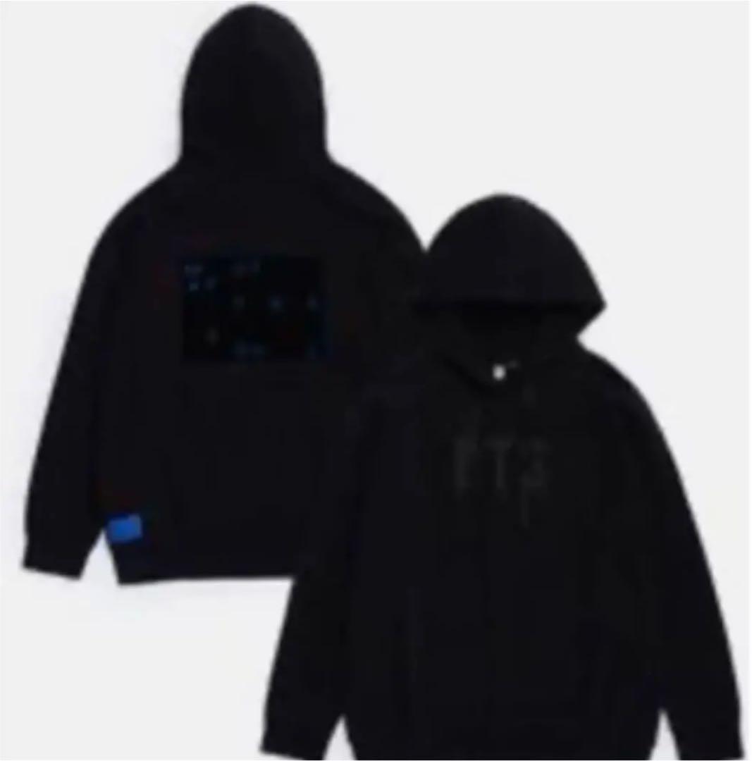 BTS HOODY 限定　　L size BLACK
