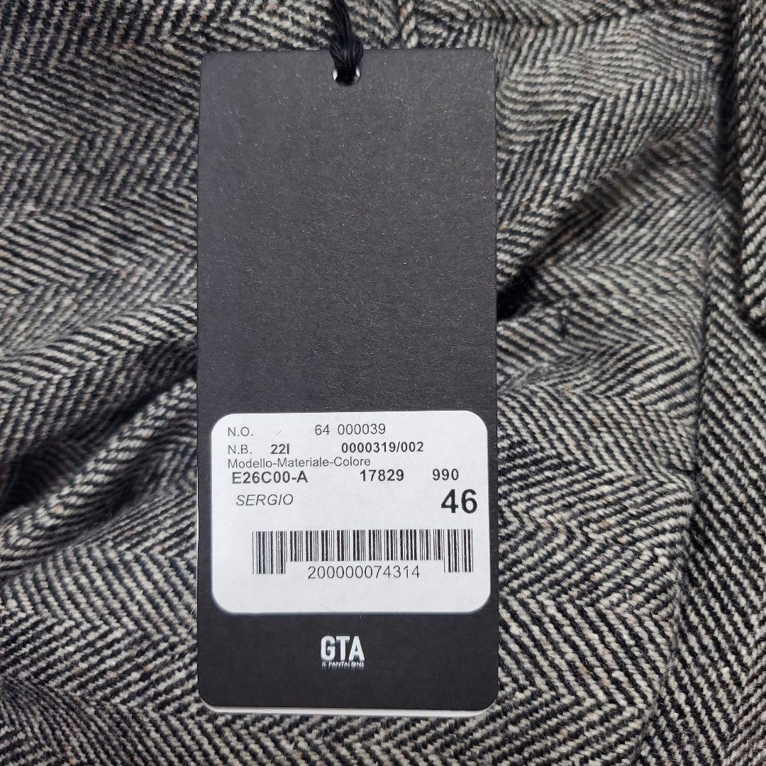 GTA × BEAMS F / 別注 SERGIO ヘリンボーン スラックス