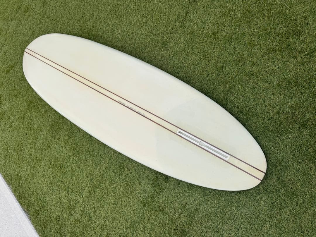 配送可送料無料　エッグサーフボード　ミッドシングル　ダブルストリンガー