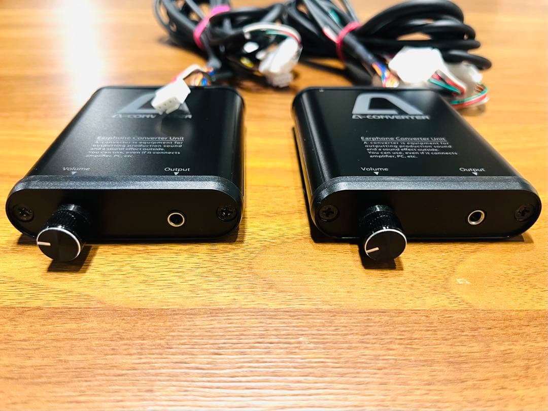 A-SLOT イヤホンコンバーター 4ch 2台セット
