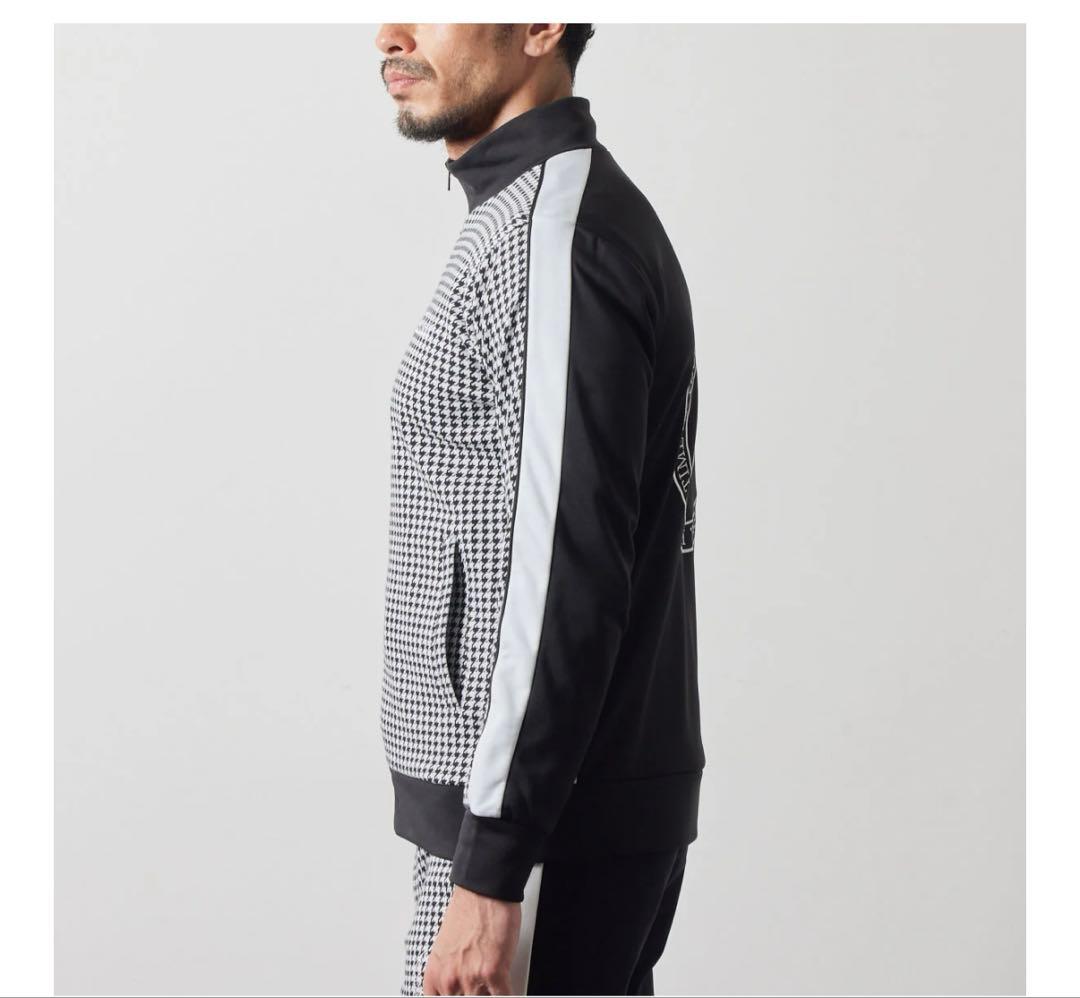 バイカラー ジップアップブルゾン