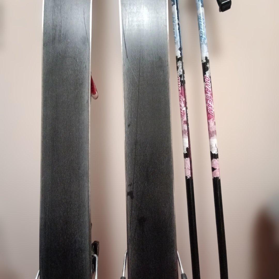 SALOMON 130cm☆ブーツ☆ストック ジュニアスキーセット