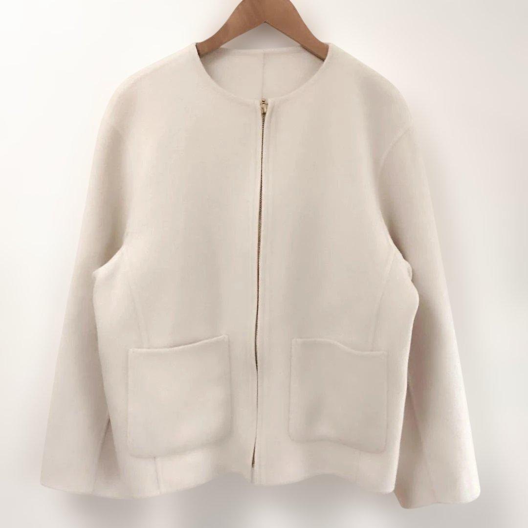 完売品★23区 ウールリバー ショートコート 22AW サイズ36