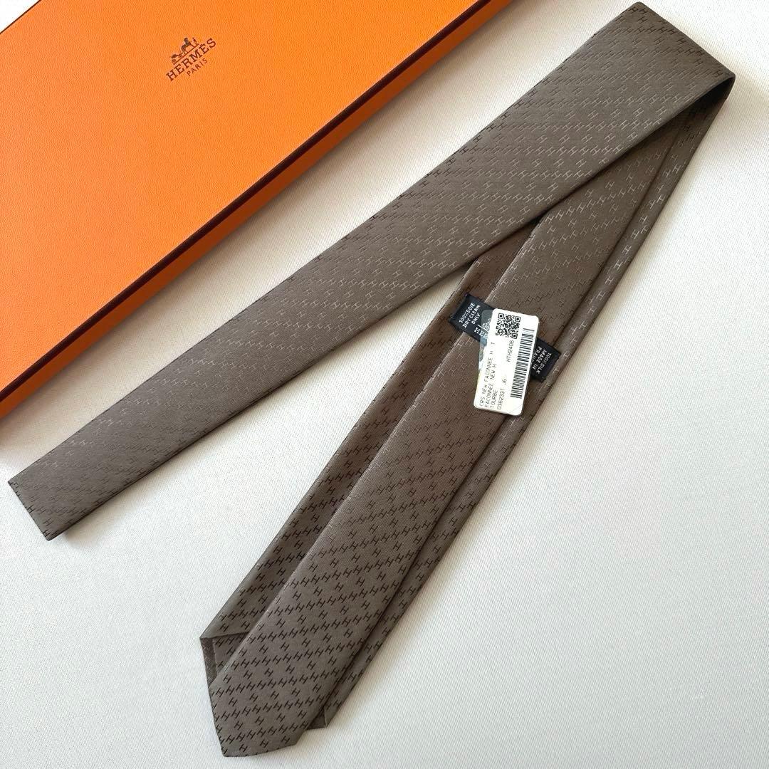 yuzukozu♡出品エルメス ネクタイ 《ニューH》 新品 未使用