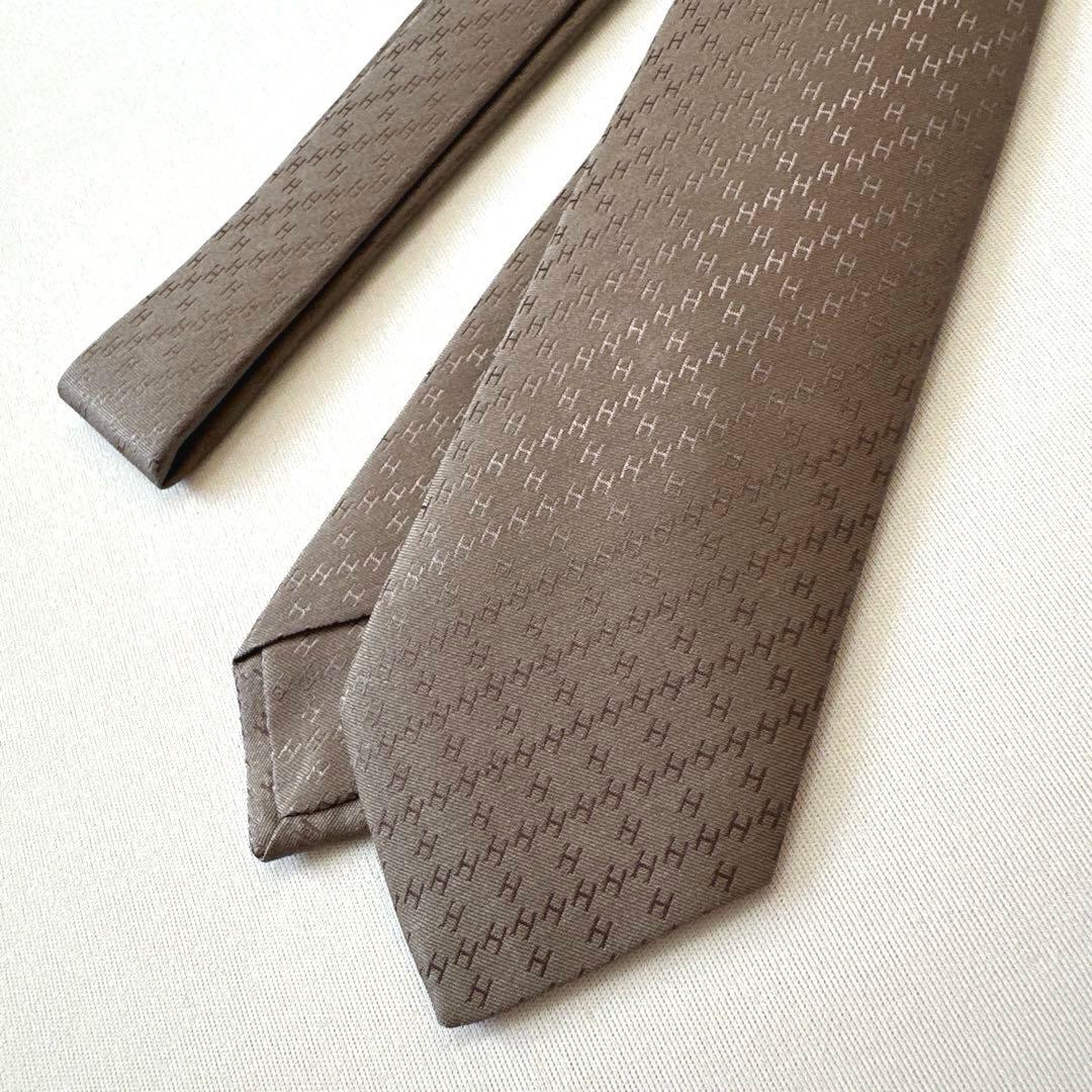 yuzukozu♡出品エルメス ネクタイ 《ニューH》 新品 未使用