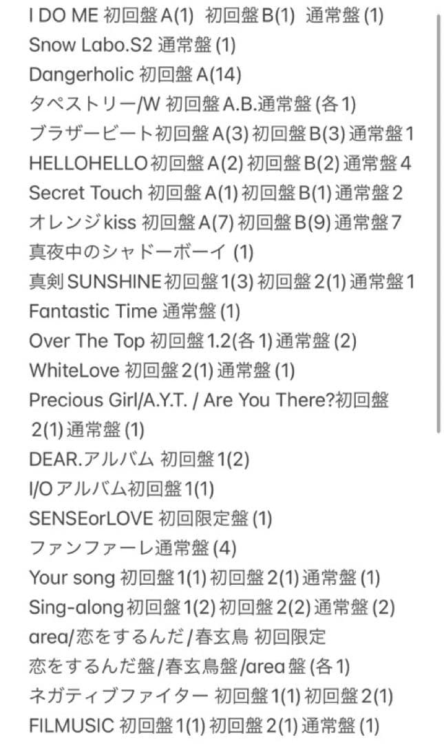 Hey! Say! JUMP.Man CD.DVD まとめ