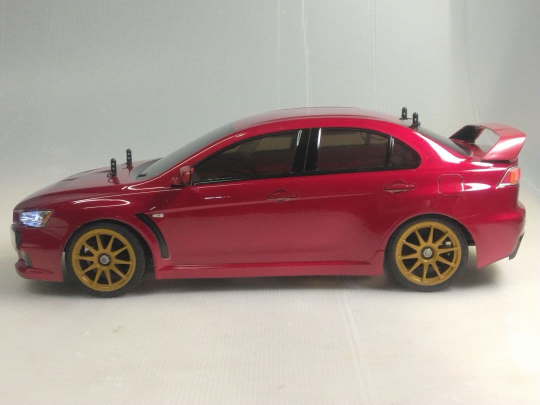 わ*ん様 タミヤラジコン　TL01プロポセット ランエボX　LED付き