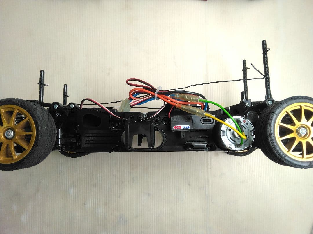 わ*ん様 タミヤラジコン　TL01プロポセット ランエボX　LED付き