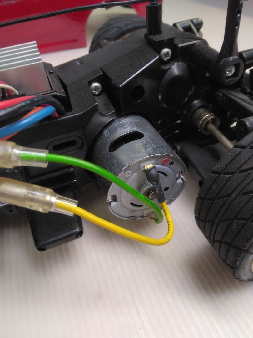 わ*ん様 タミヤラジコン　TL01プロポセット ランエボX　LED付き