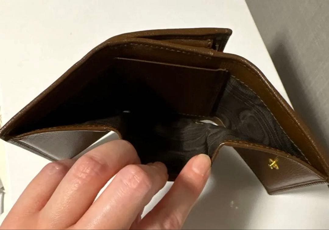 GUCCI GGパターン ホースビット 三つ折り財布 保存袋付き