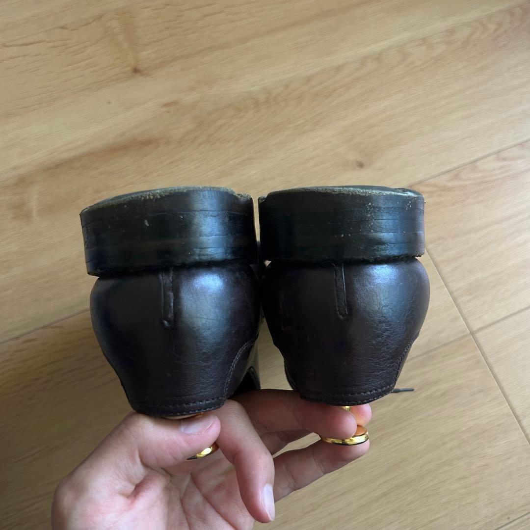 vintage jm weston golf 旧旧ロゴ　ゴルフ　革靴