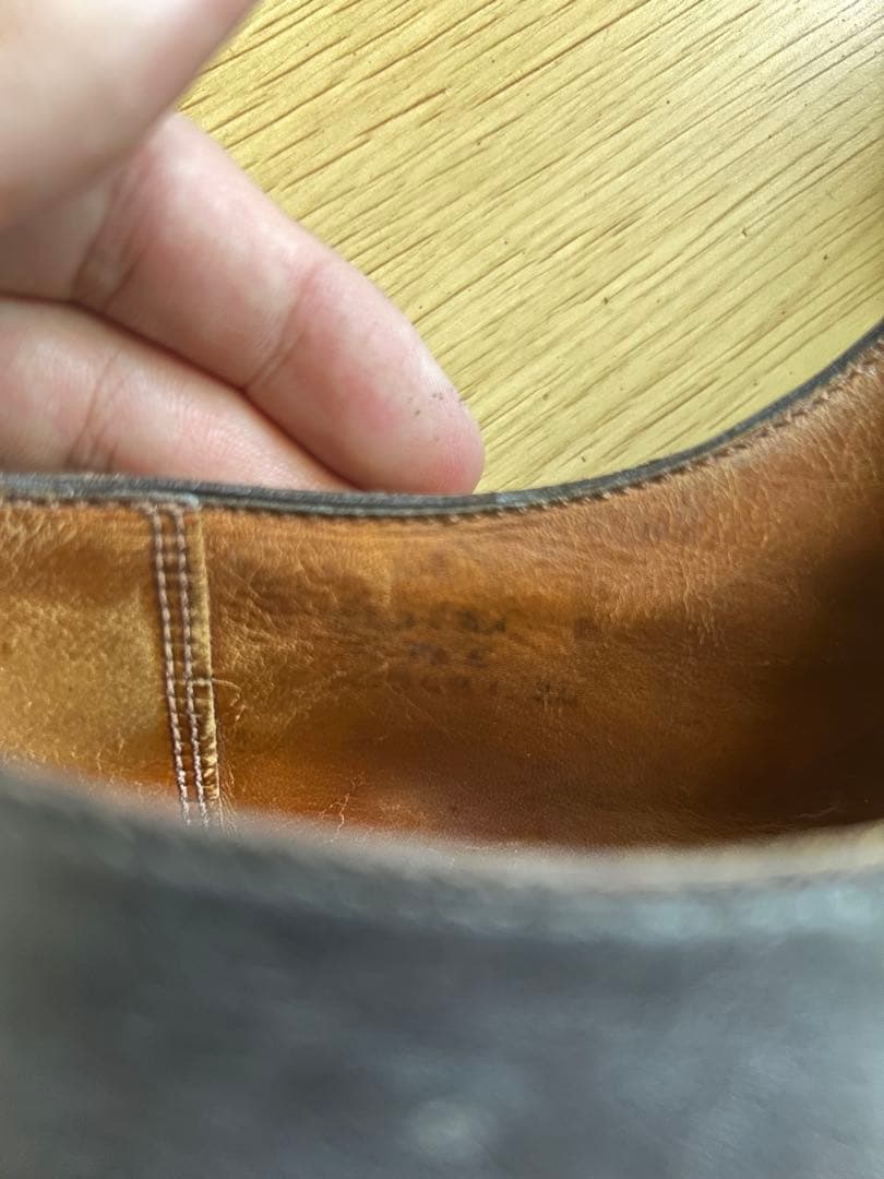 vintage jm weston golf 旧旧ロゴ　ゴルフ　革靴