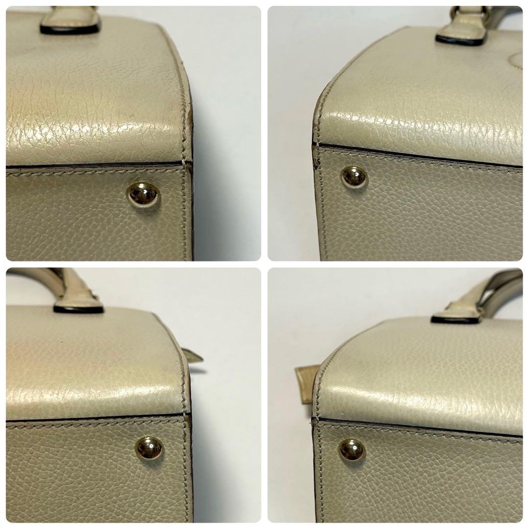 p10【美品】グッチ　GGソーホー レザー　2wayショルダー トートバッグ.