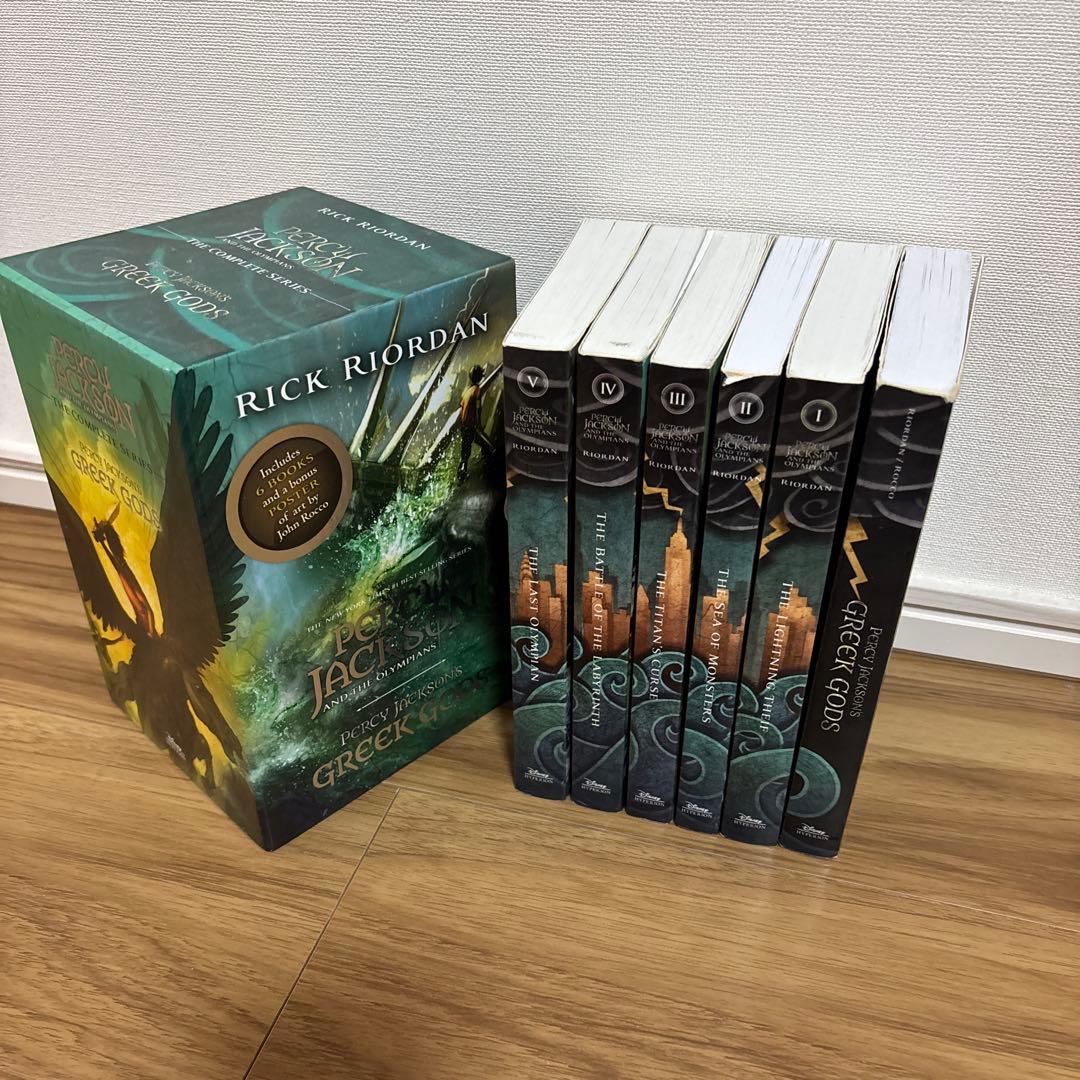パーシー・ジャクソン ボックスセット 全6巻　洋書