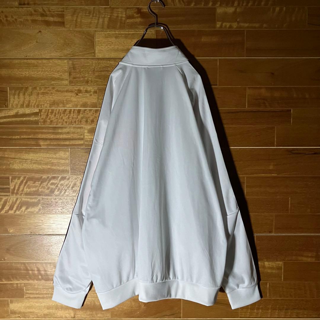 adidas CHILE 20 トラックジャケット　ジャージ　白　光沢　6XO
