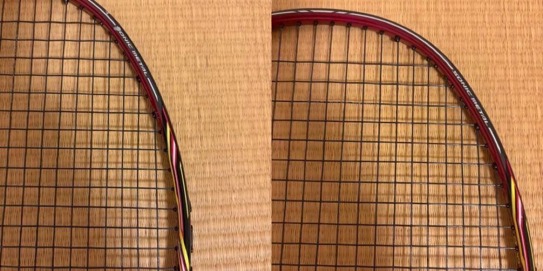 美品 YONEX ヨネックス NANORAY800 4UG5 バドミントン